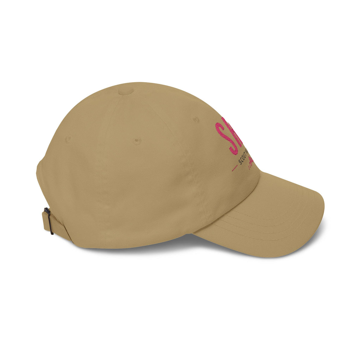 SHE Scout Hunt Eat Embroidered Dad Cap — Women's Outdoor Adventure Hat