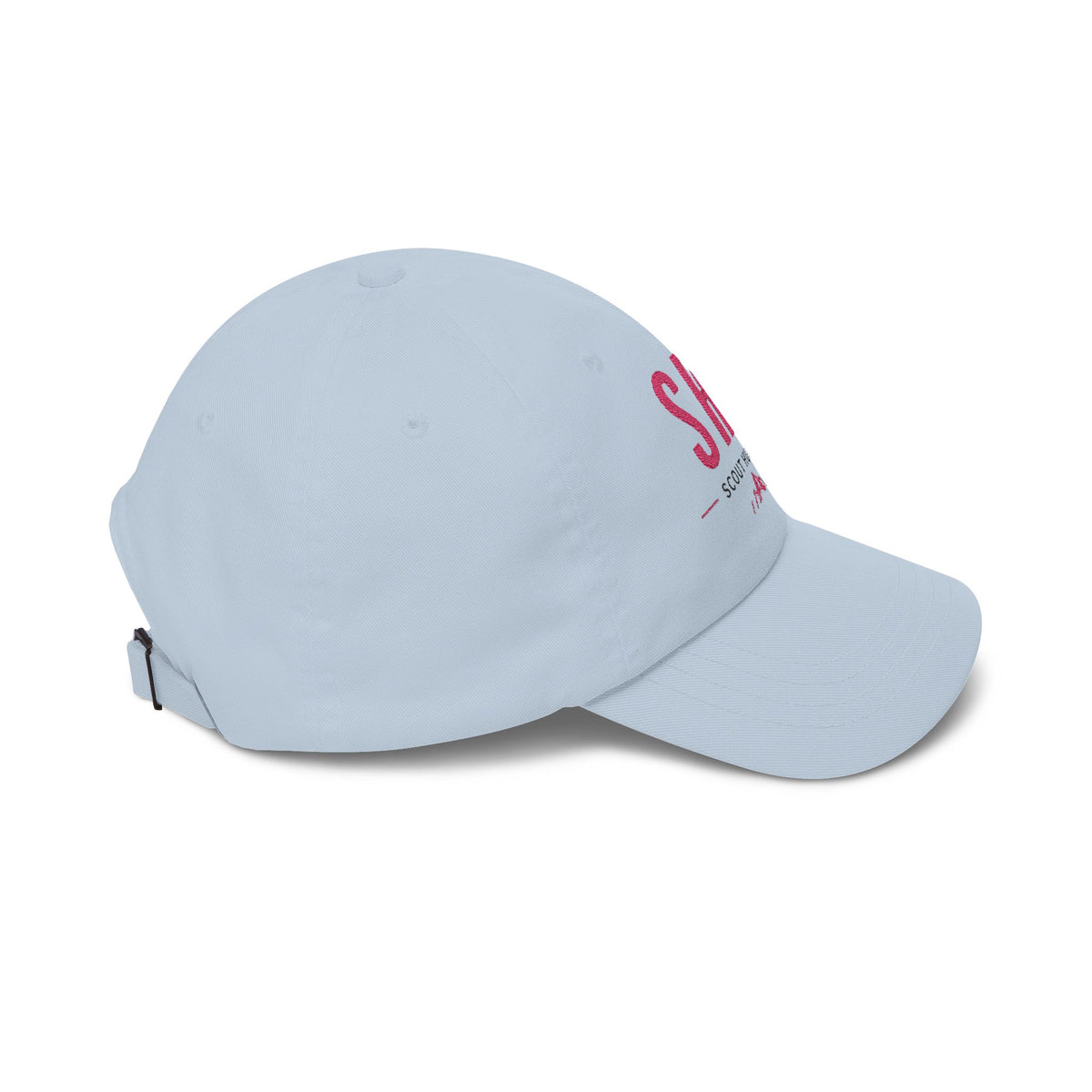 SHE Scout Hunt Eat Embroidered Dad Cap — Women's Outdoor Adventure Hat