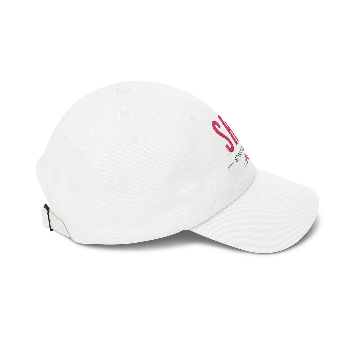 SHE Scout Hunt Eat Embroidered Dad Cap — Women's Outdoor Adventure Hat