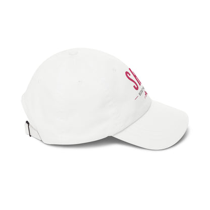 SHE Scout Hunt Eat Embroidered Dad Cap — Women's Outdoor Adventure Hat