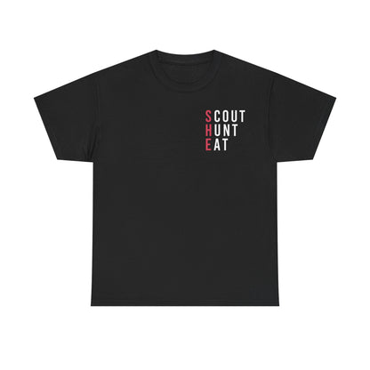 Scout Hunt Eat Mountain Graphic Tee — Outdoor Adventure T-Shirt
