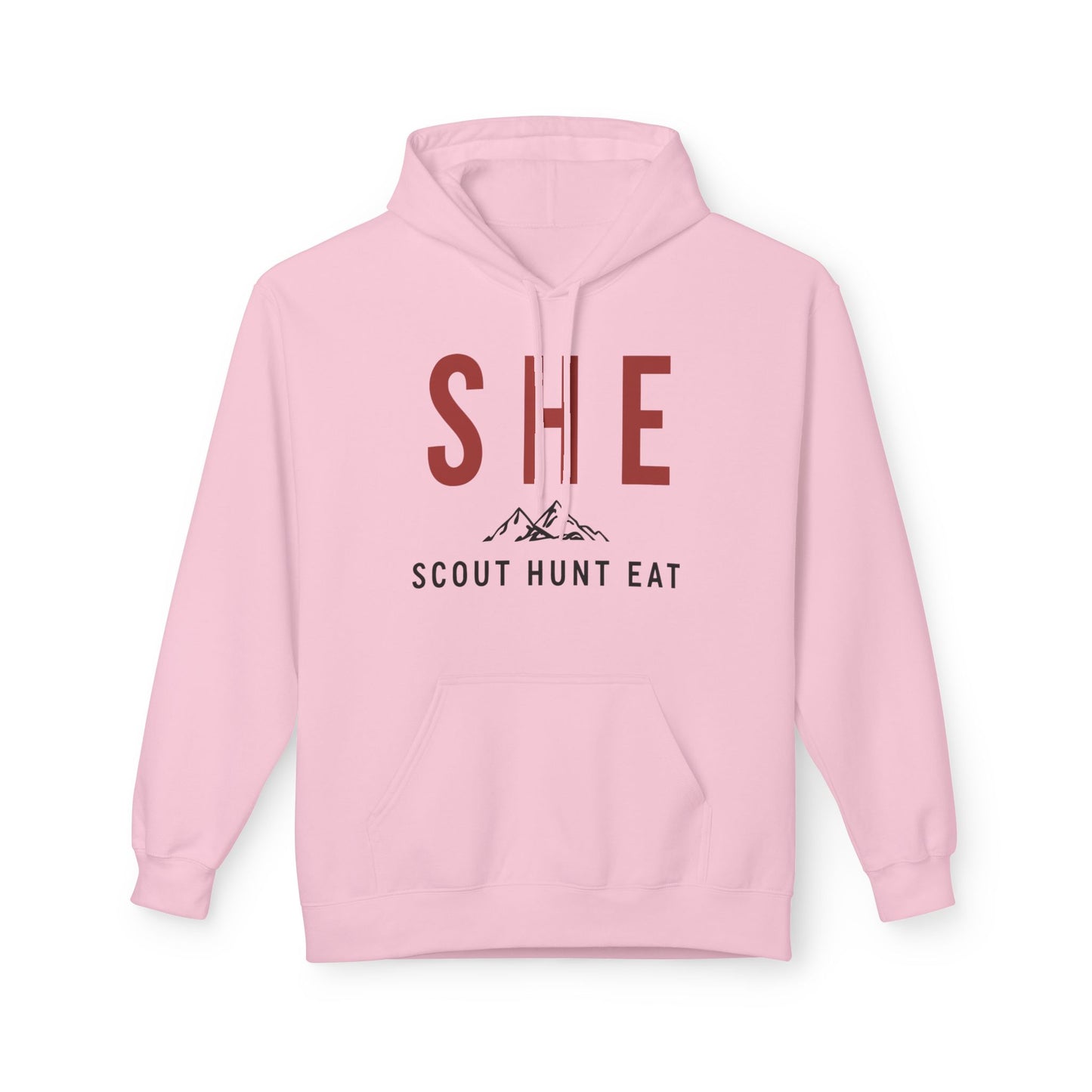 SHE Scout Hunt Eat Hoodie — Women's Outdoor Adventure Pullover